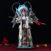 Chinese Opera Silk Figurine Doll